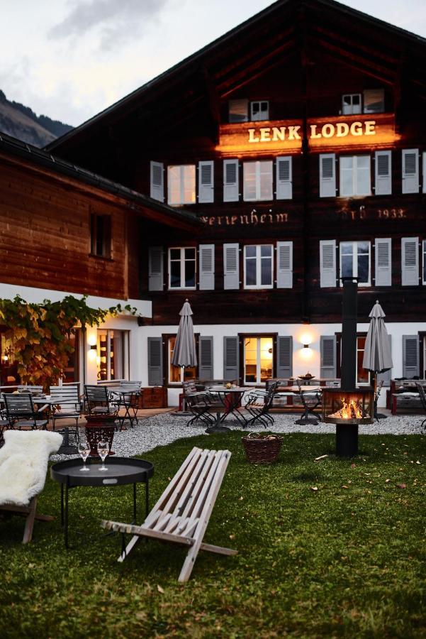 Lenk Lodge - Boutique & Design Hotel Und Apartements 外观 照片