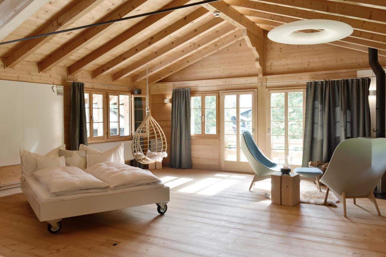 Lenk Lodge - Boutique & Design Hotel Und Apartements 外观 照片