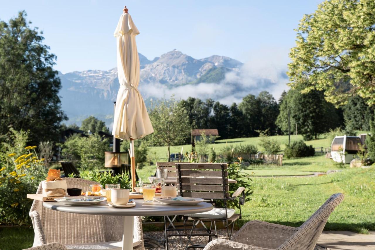 Lenk Lodge - Boutique & Design Hotel Und Apartements 外观 照片